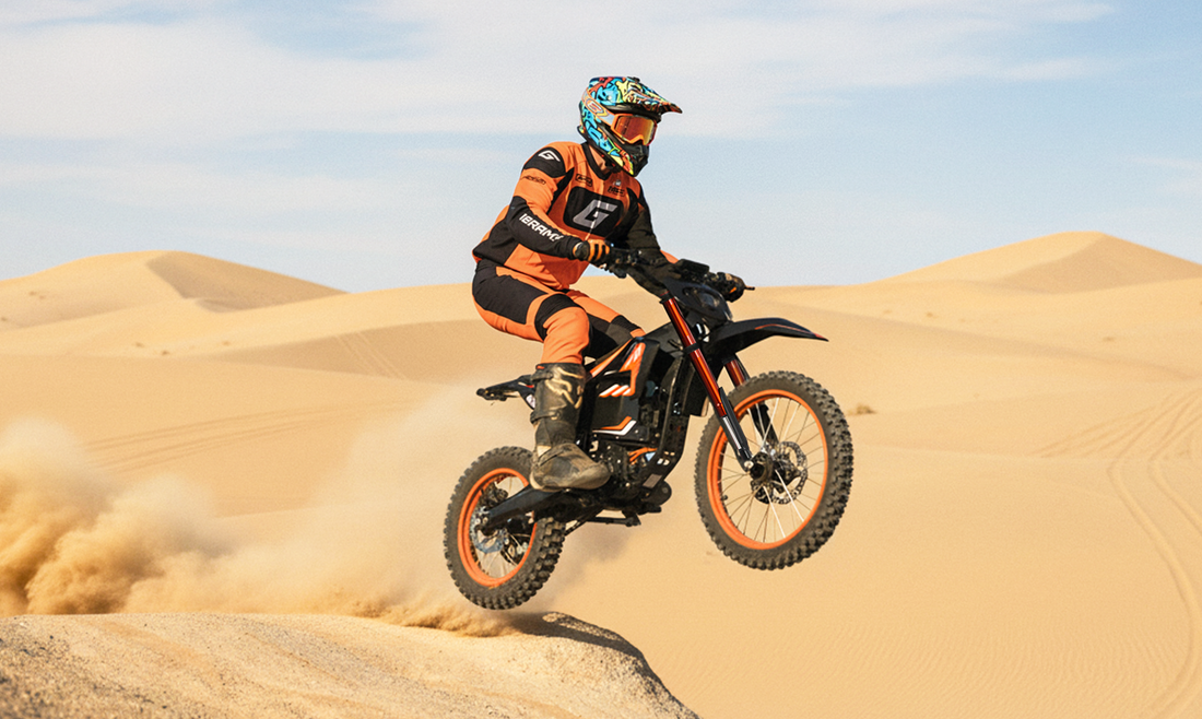 All-New X1-Spark L: Special Fat Tires for a Stronger Sense of Control!