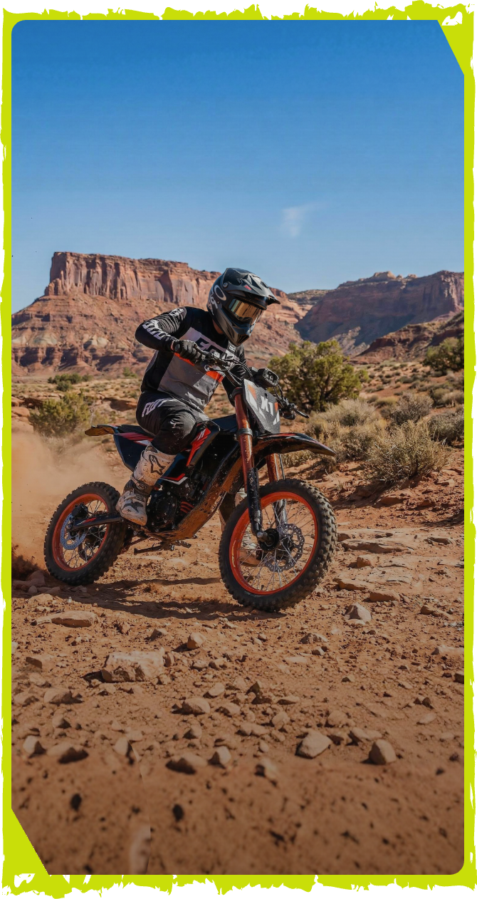 X1 Spark M mini electric dirt bike with power speed and off-road control