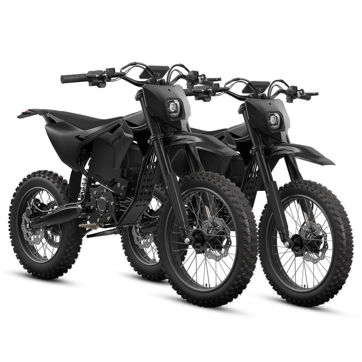 X1 Spark L*2 Electric Dirt Bike - Black+Black